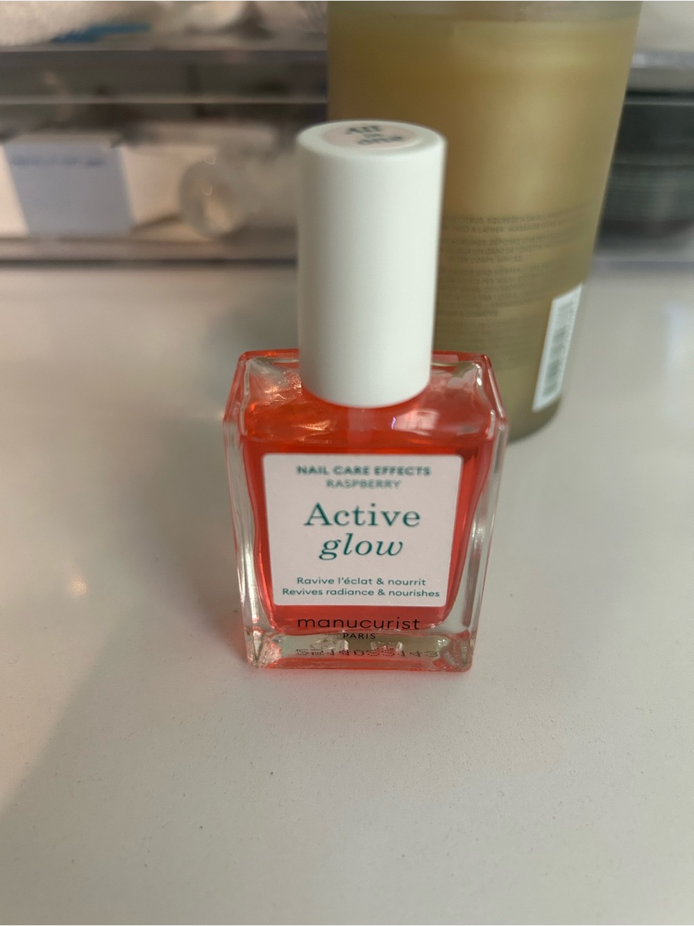 Active Glow Raspberry Nail Polish - Picture 3 of 4